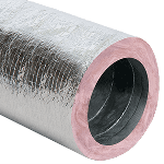 KM Insulated Flex-Vent, 5"x25' Silver Jack R6 Bag